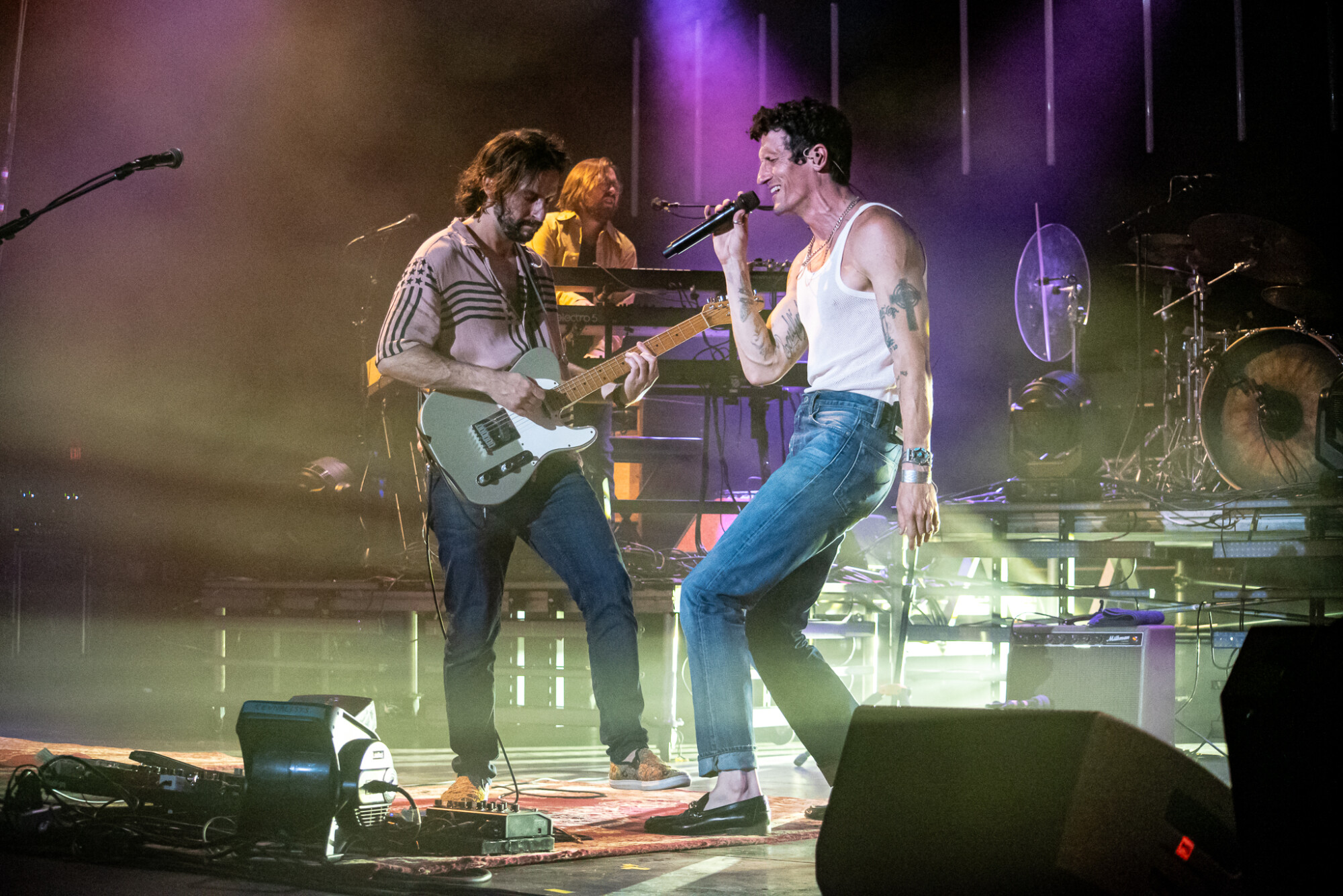 The Revivalists on stage